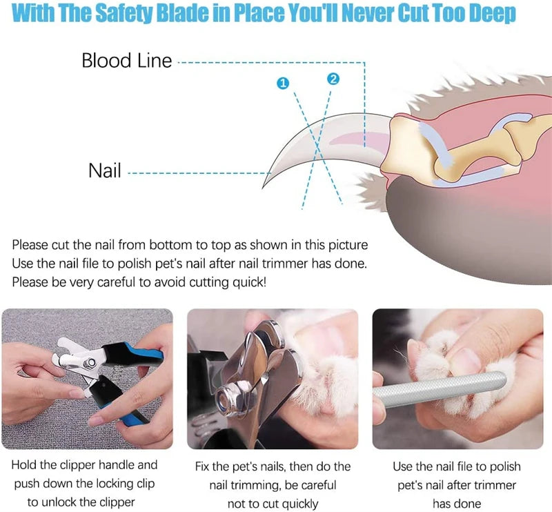 Professional Pet Nail Clipper
