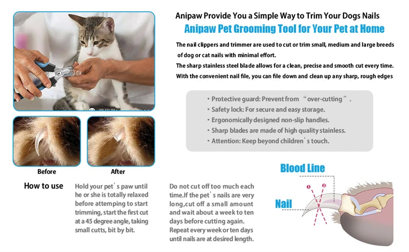 Professional Pet Nail Clipper
