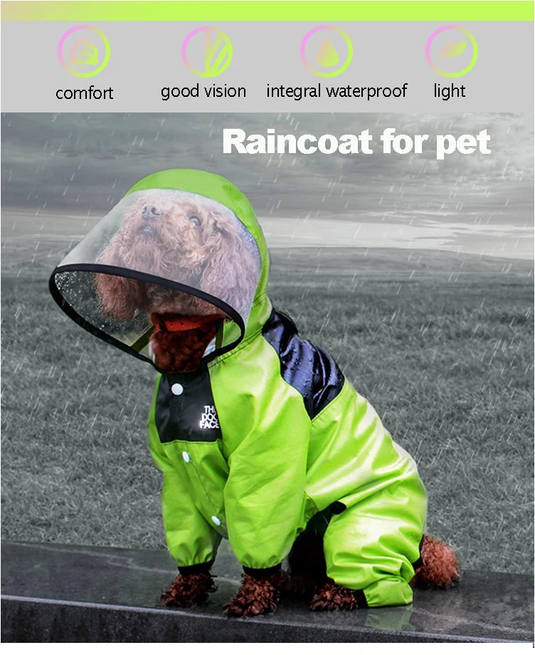 Waterproof Dog Raincoat