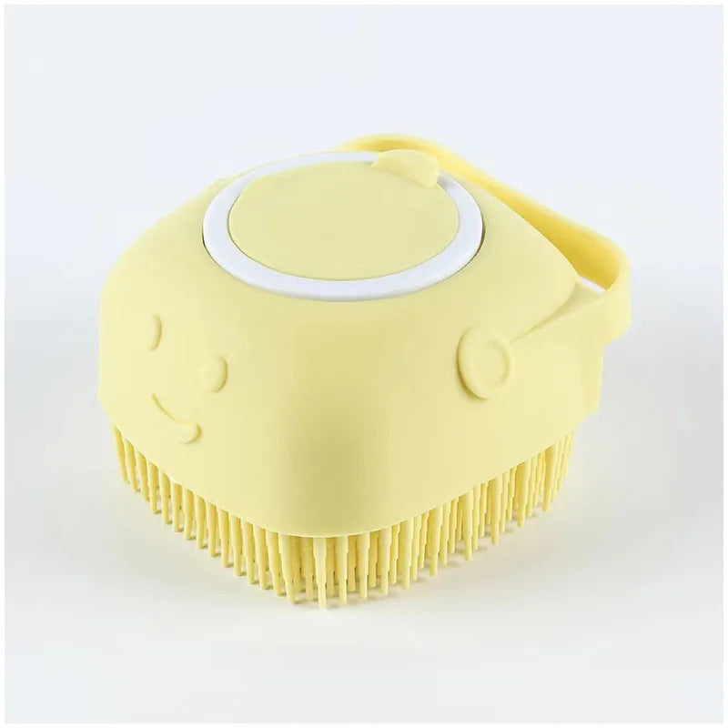 Silicone Pet Bath Massage Brush