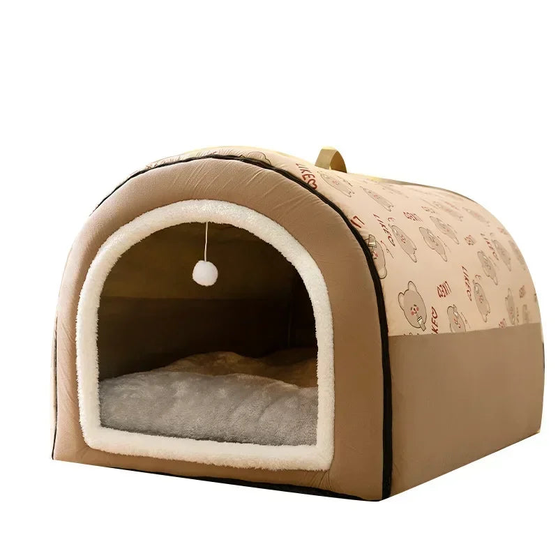 Warm Detachable Pet Sleeping House