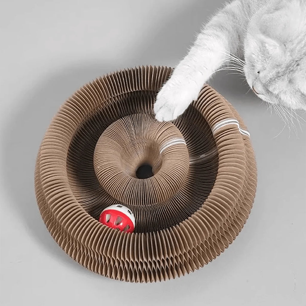 Foldable Cat Scratcher Toy