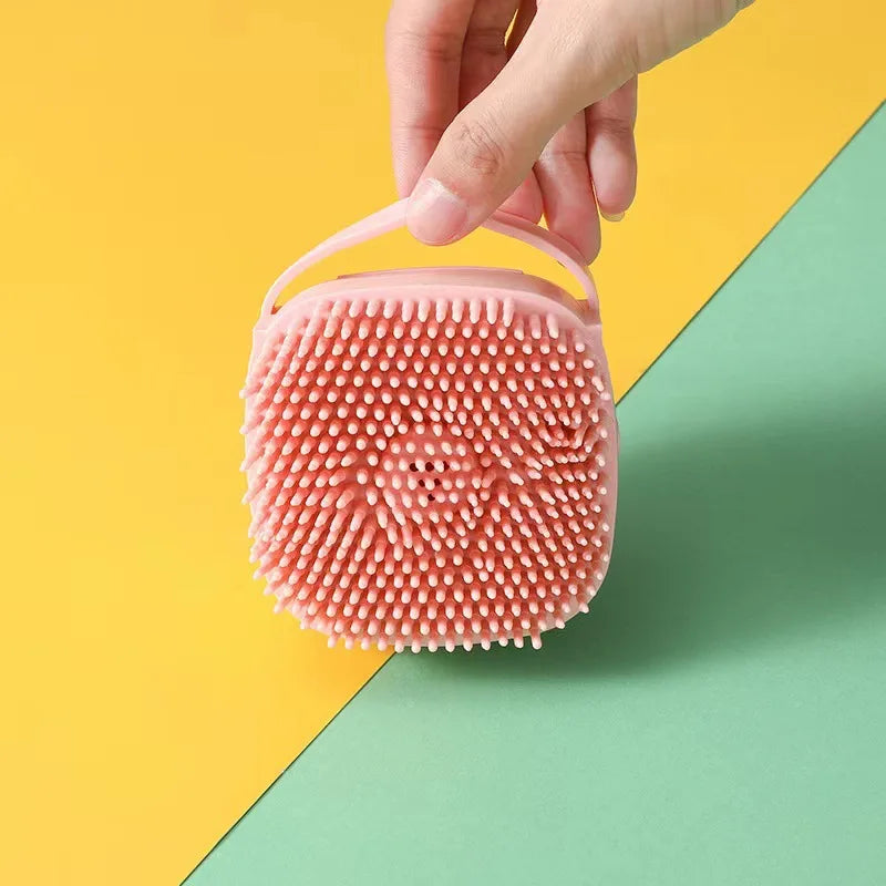 Silicone Pet Bath Massage Brush