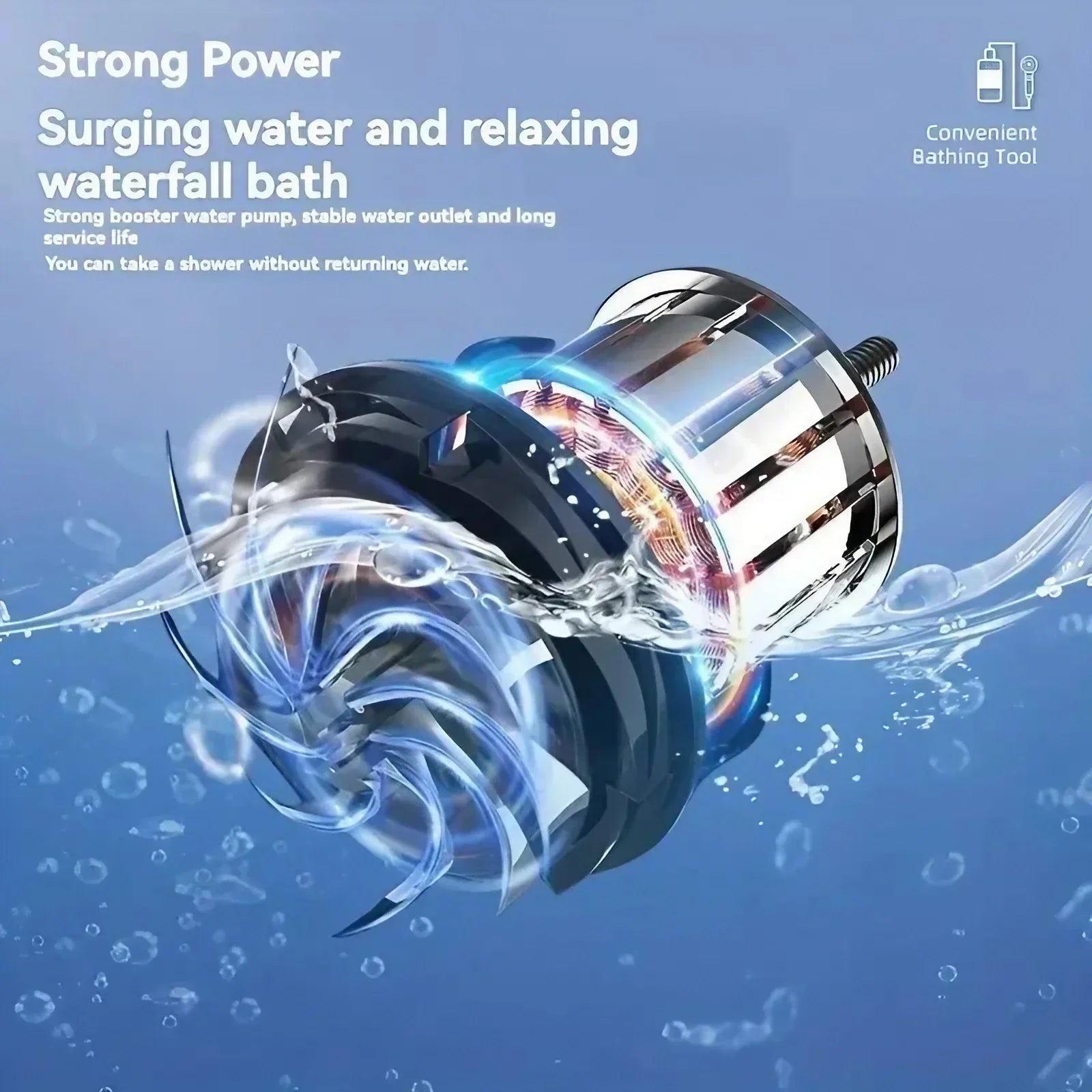 Portable Rechargeable Outdoor Shower
