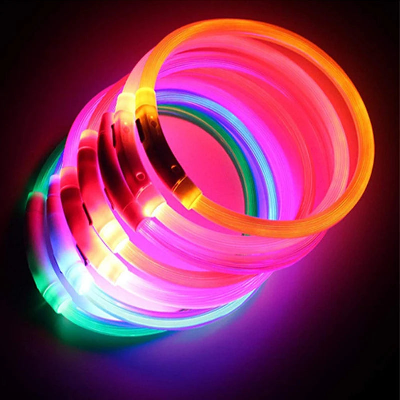LED Rechargeable Dog Collar