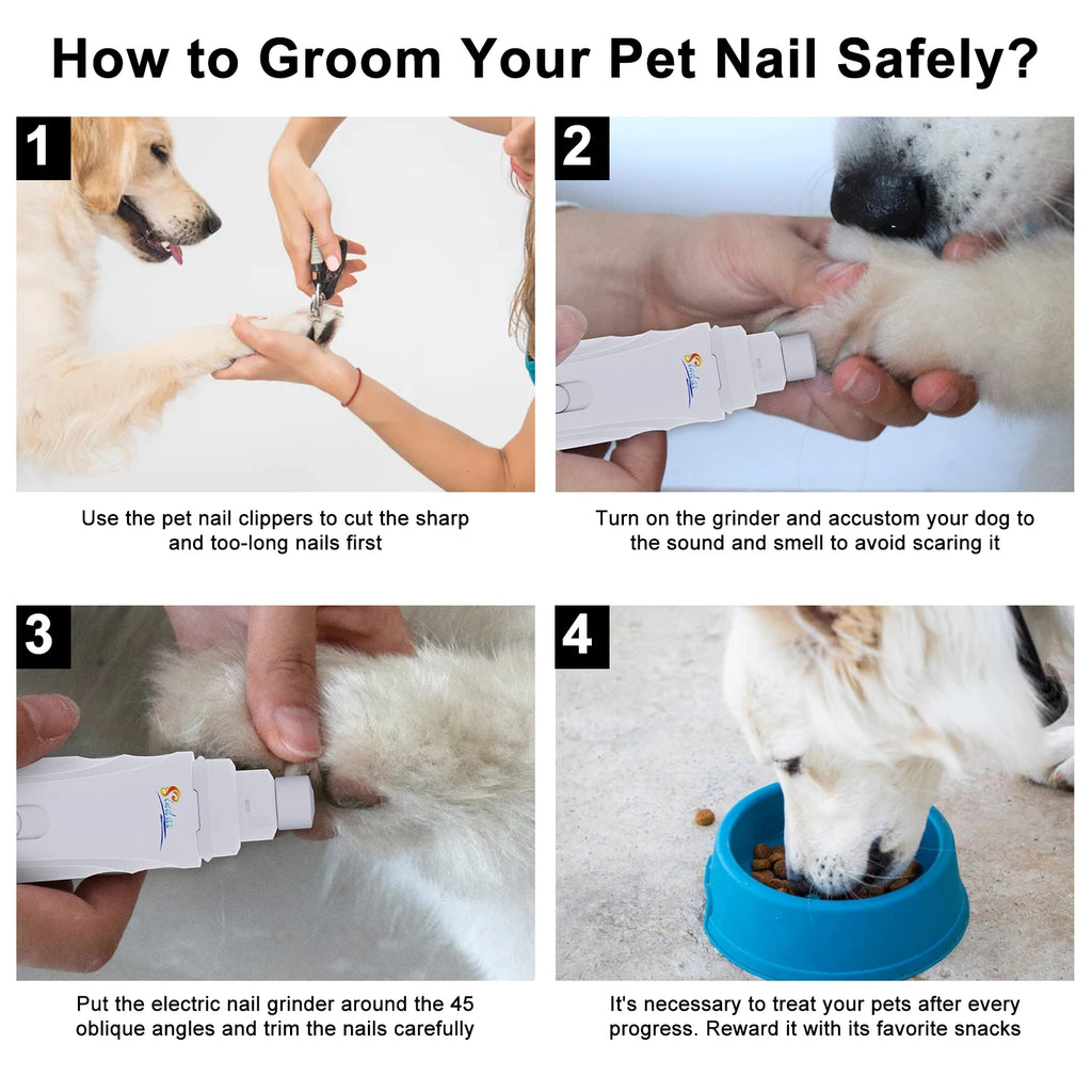 USB Rechargeable Dog Nail Grinder