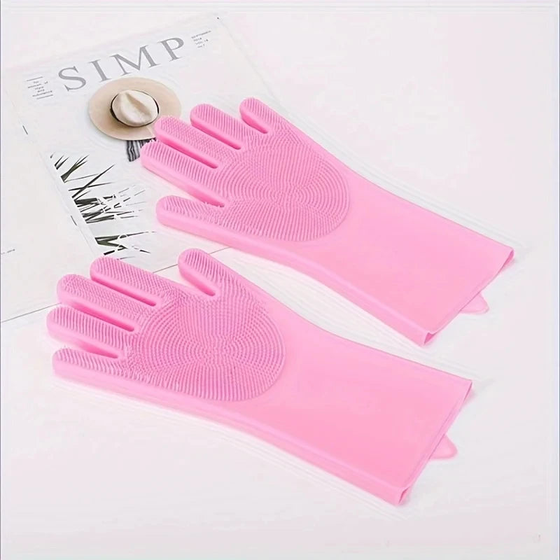 Silicone Pet Grooming Bath Glove