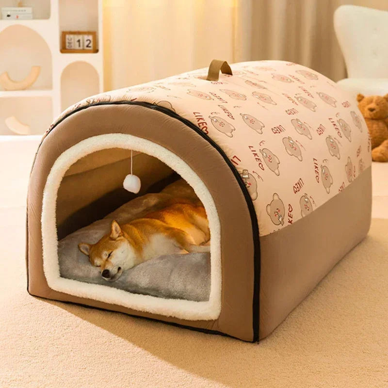 Warm Detachable Pet Sleeping House