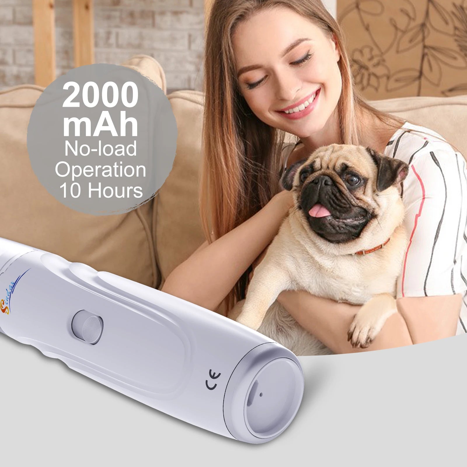 USB Rechargeable Dog Nail Grinder