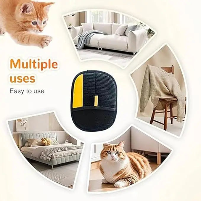 Pet Hair Remover Grooming Glove