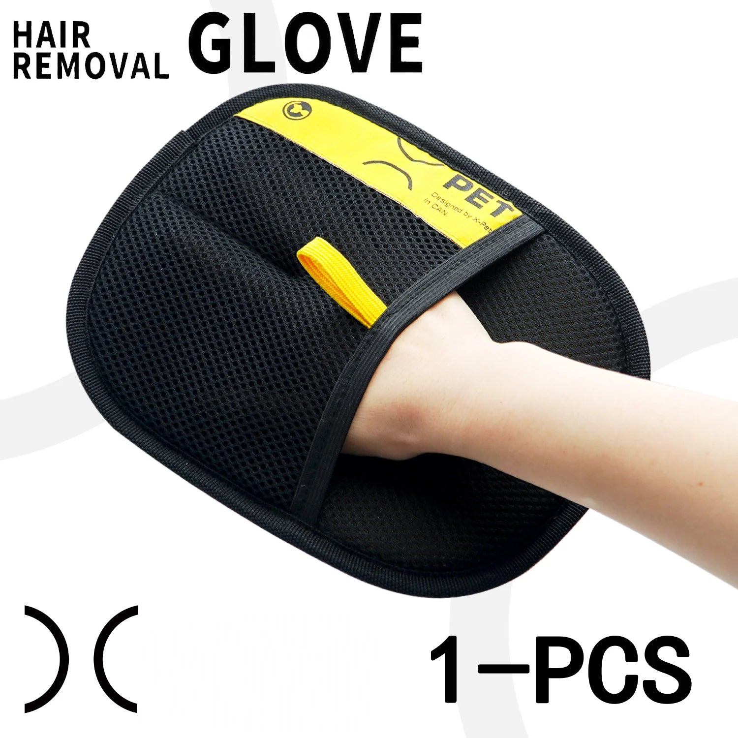 Pet Hair Remover Grooming Glove