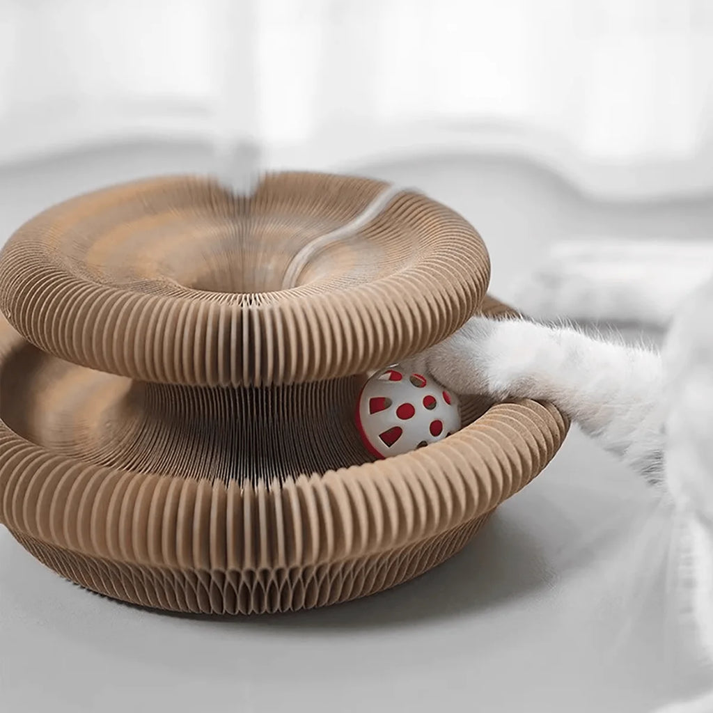 Foldable Cat Scratcher Toy