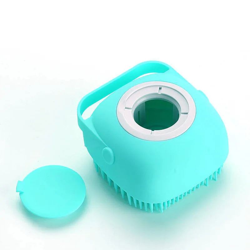 Silicone Pet Bath Massage Brush
