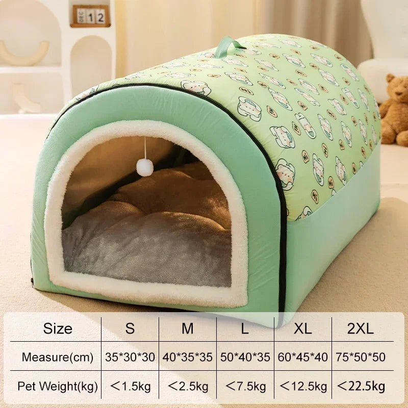 Warm Detachable Pet Sleeping House