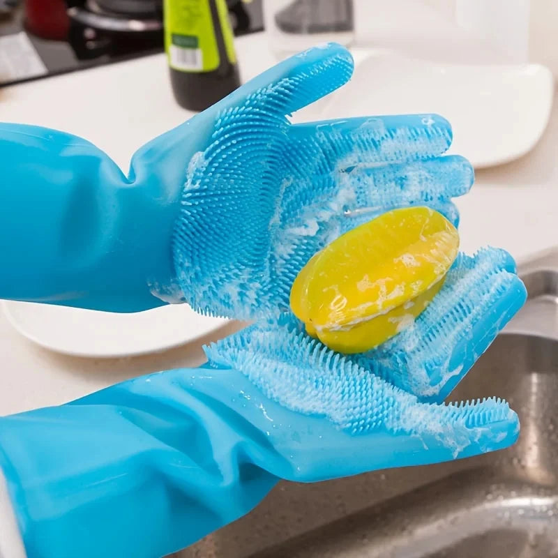 Silicone Pet Grooming Bath Glove