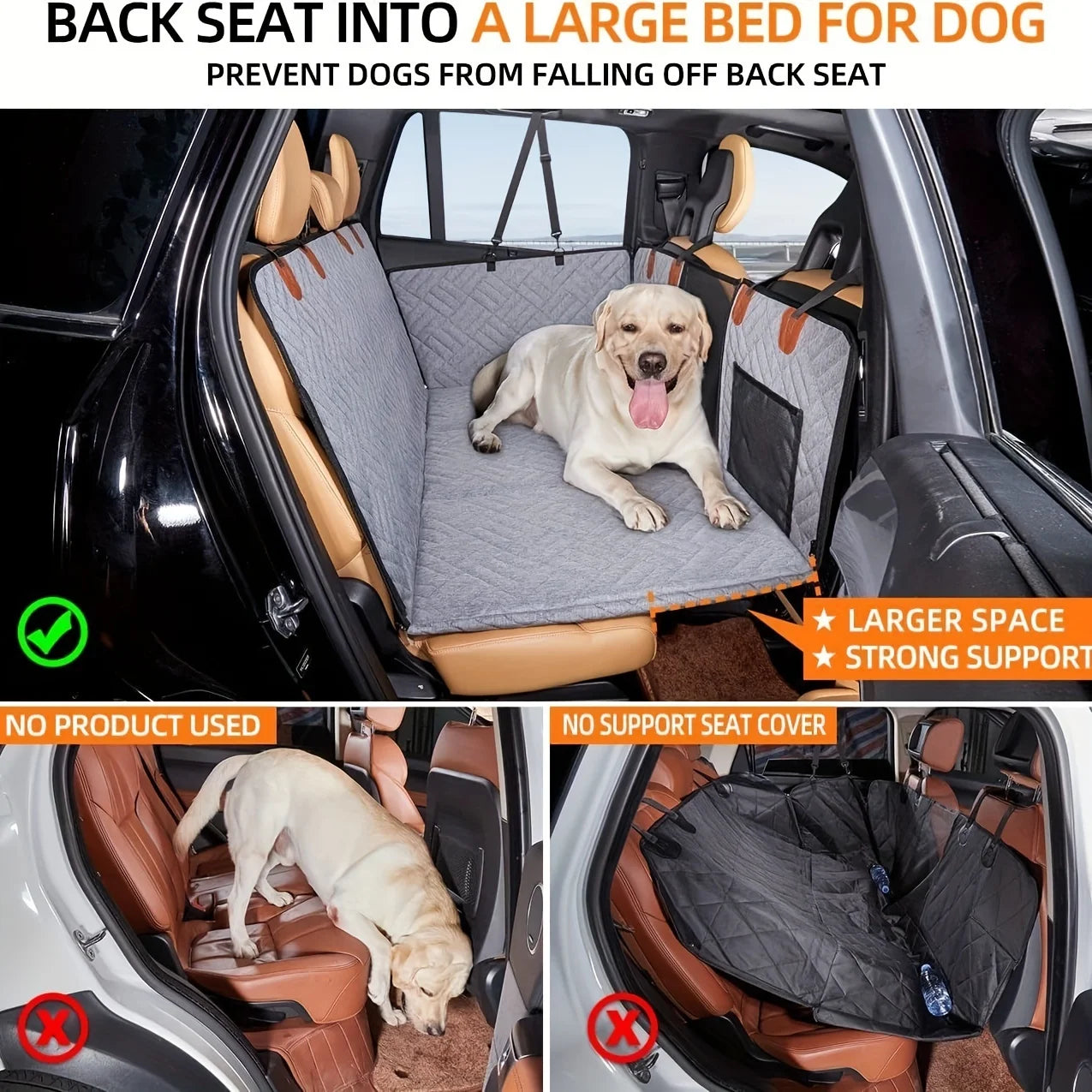 Waterproof Dog Car Seat Cover Hammock