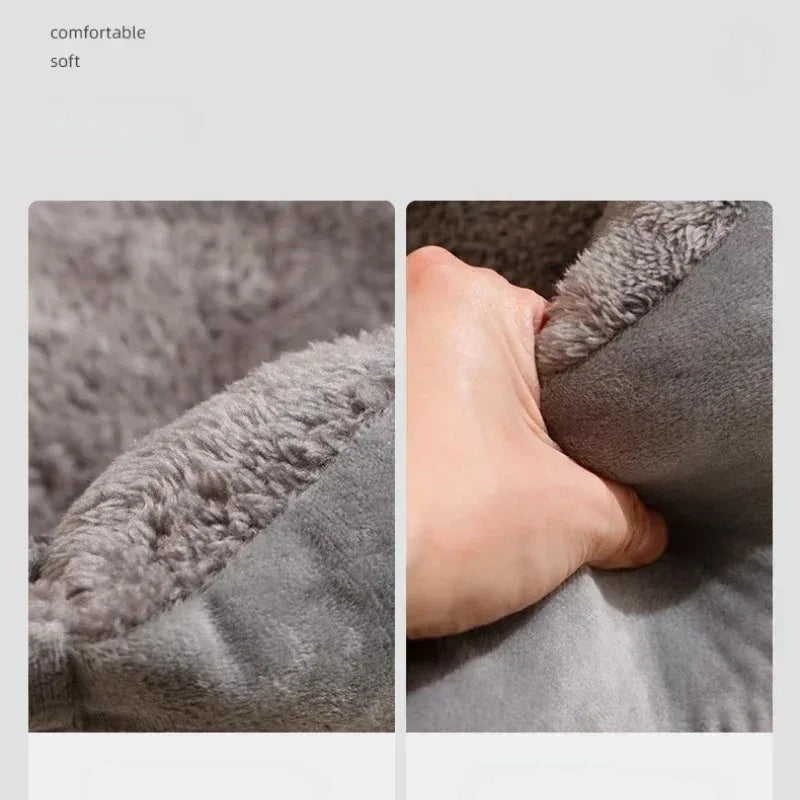 warm winter pet bed